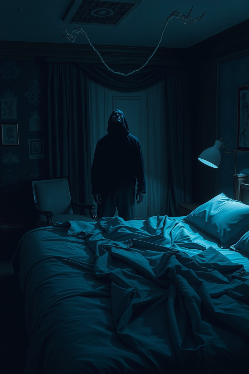Dream of Sleep Paralysis With a Shadow Figure In a Hotel Room