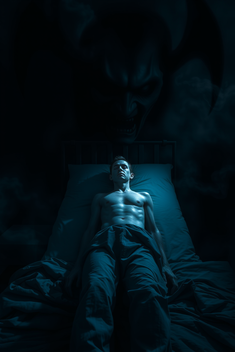 Dream of Sleep Paralysis With a Shadow Figure In the Bedroom