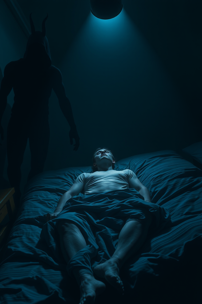 Dream of Sleep Paralysis With a Shadow Figure While Hearing Footsteps