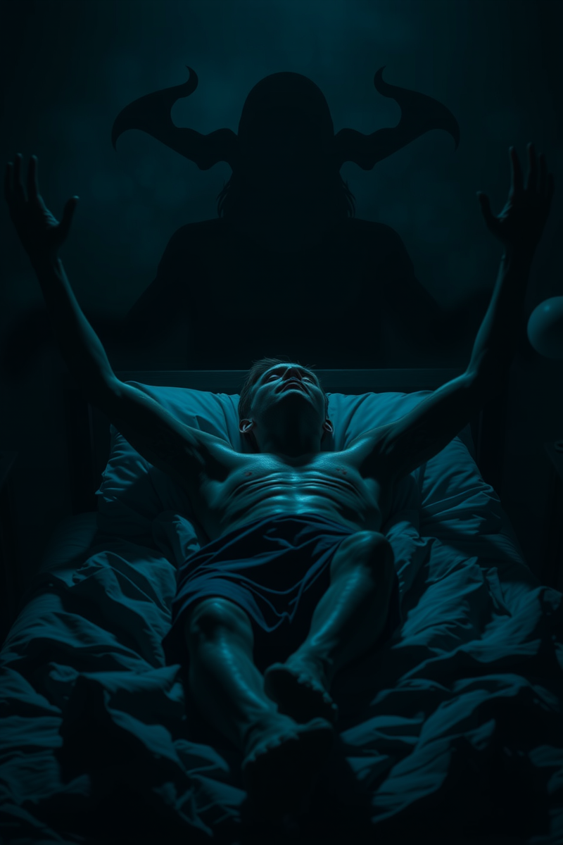 Dream of Sleep Paralysis With a Shadow Figure With Time Slowing