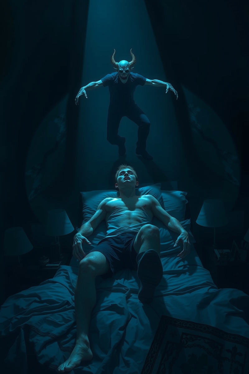 Dream of Sleep Paralysis With a Voice While Hearing Footsteps