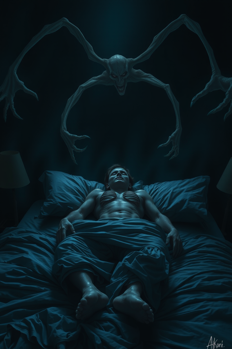 Dream of Sleep Paralysis With Chest Pressure Before Fully Waking