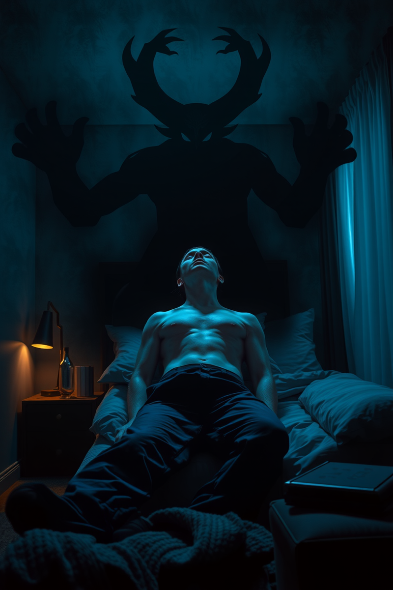 Dream of Sleep Paralysis With Chest Pressure In a Hotel Room
