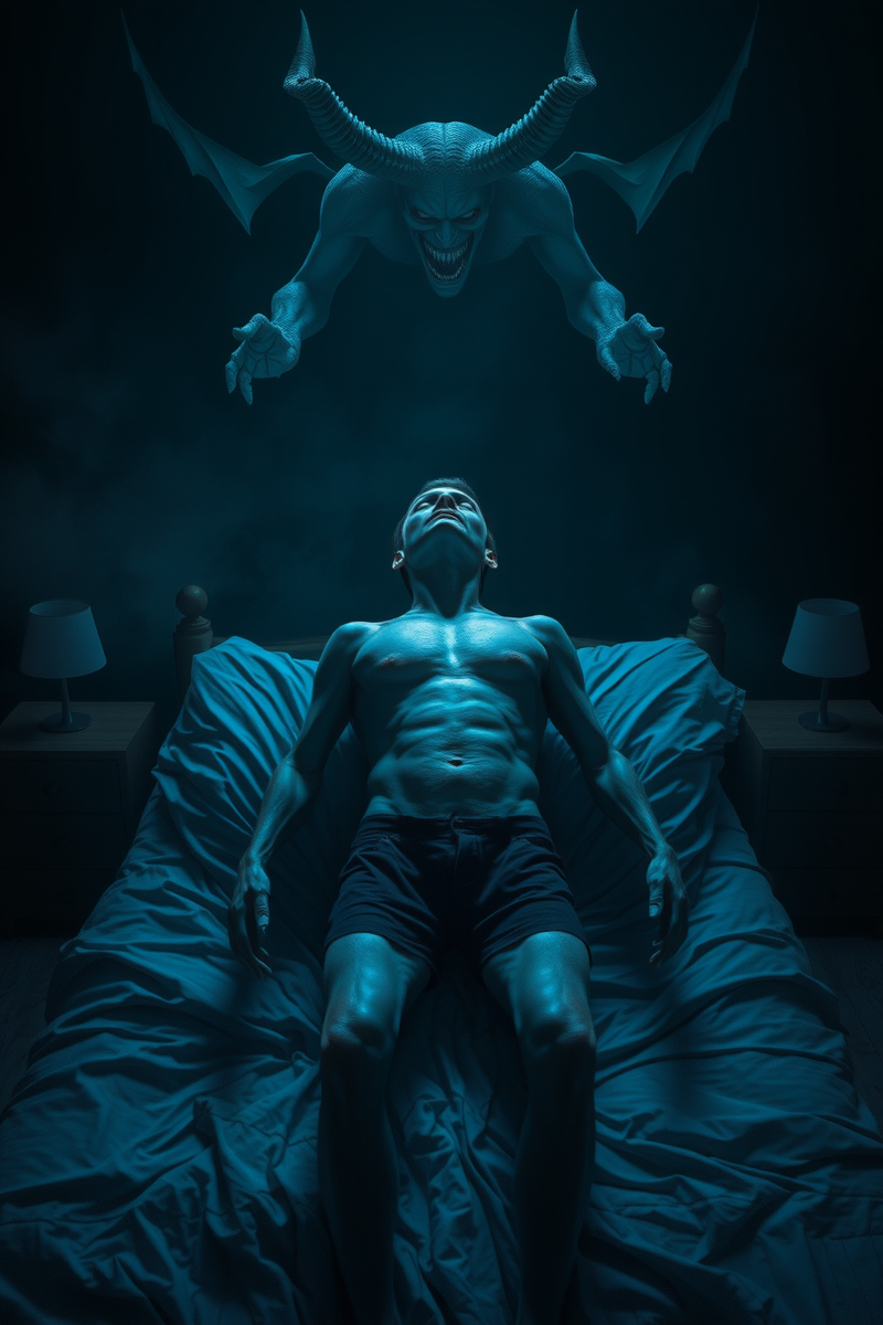 Dream of Sleep Paralysis With Chest Pressure While Hearing Footsteps