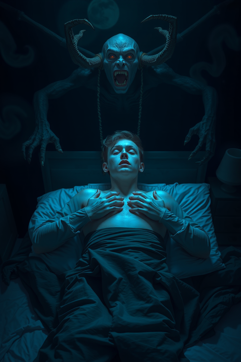 Dream of Sleep Paralysis With Chest Pressure While Trying to Call for Help