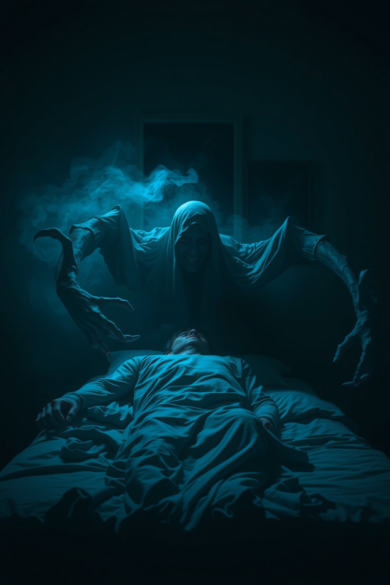 Dream of Sleep Paralysis With Floating Beside the Bed