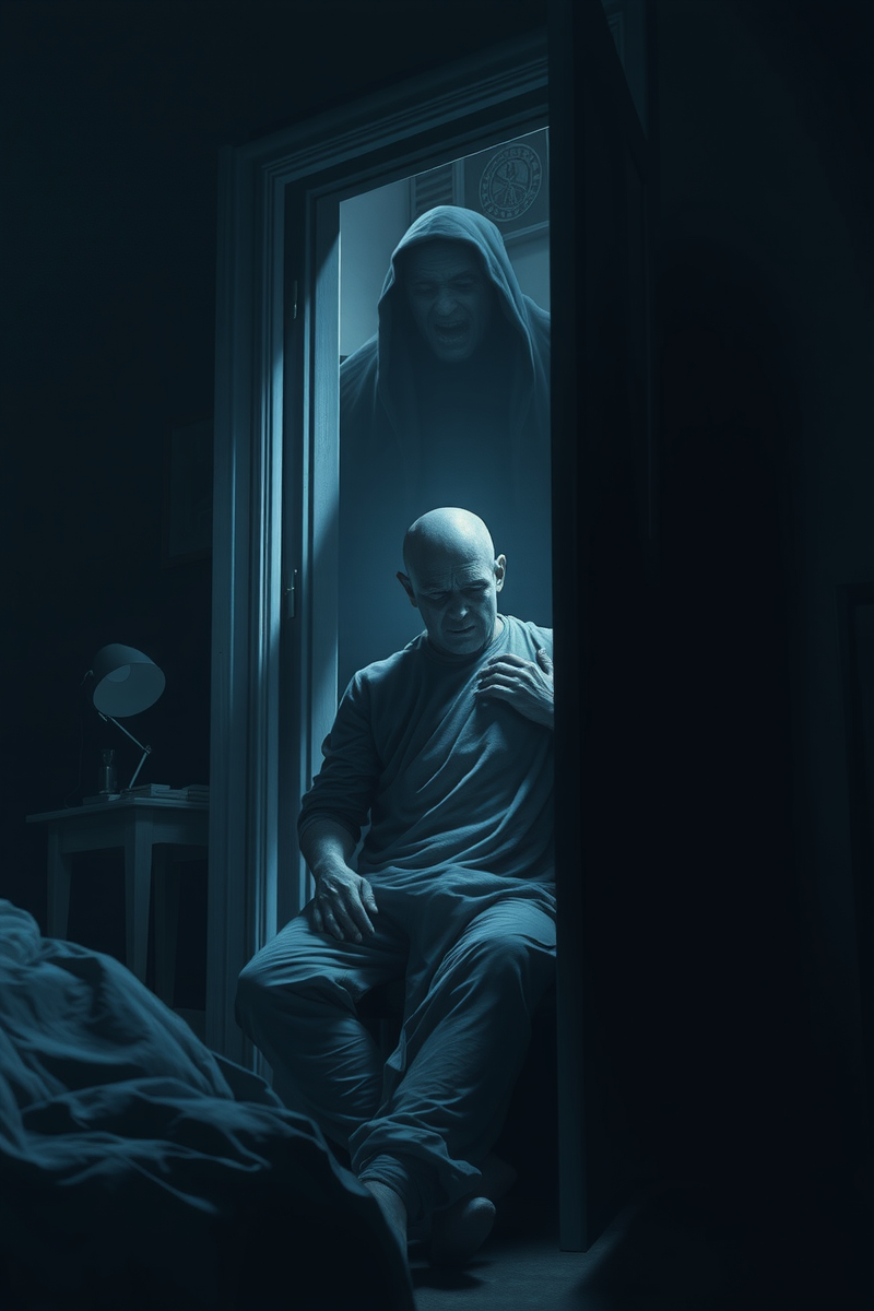 Dream of Sleep Paralysis With Someone at the Door Before Fully Waking