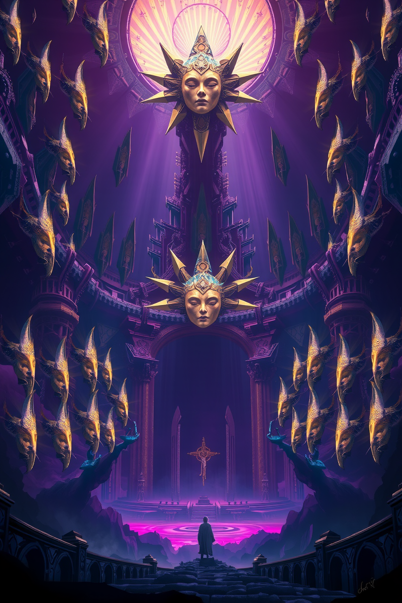 Epic Dream of a Hall of Masks