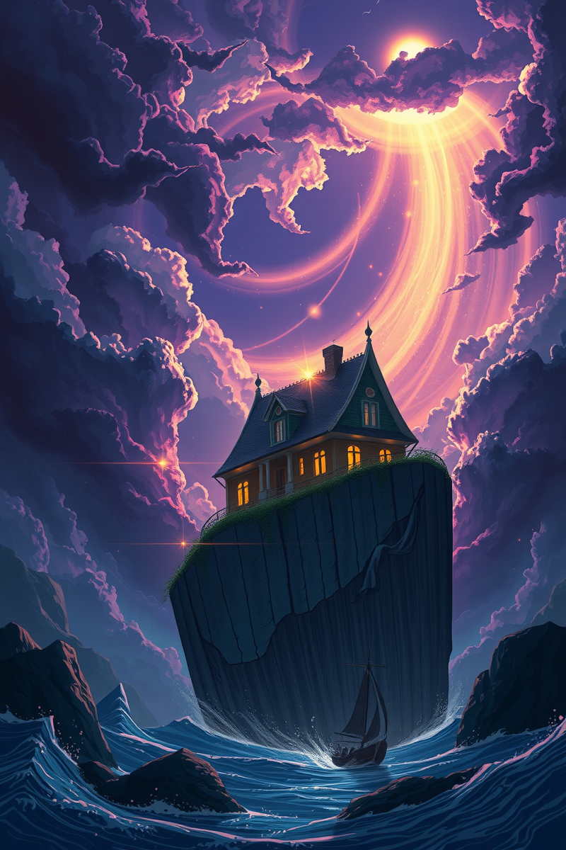 Epic Dream of a House Sailing Away