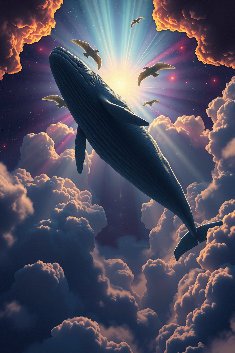 Epic Dream of a Whale in the Sky