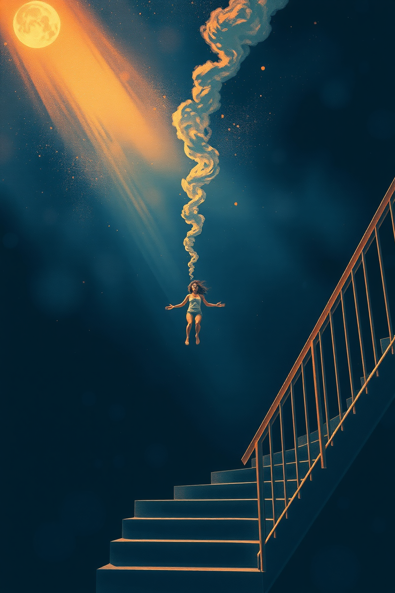 Falling Down Stairs And Being Caught