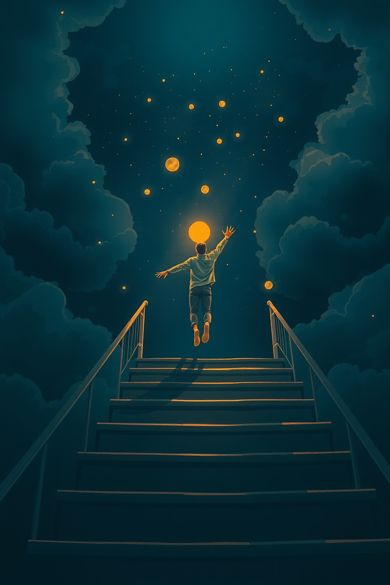 Falling Down Stairs With Panic