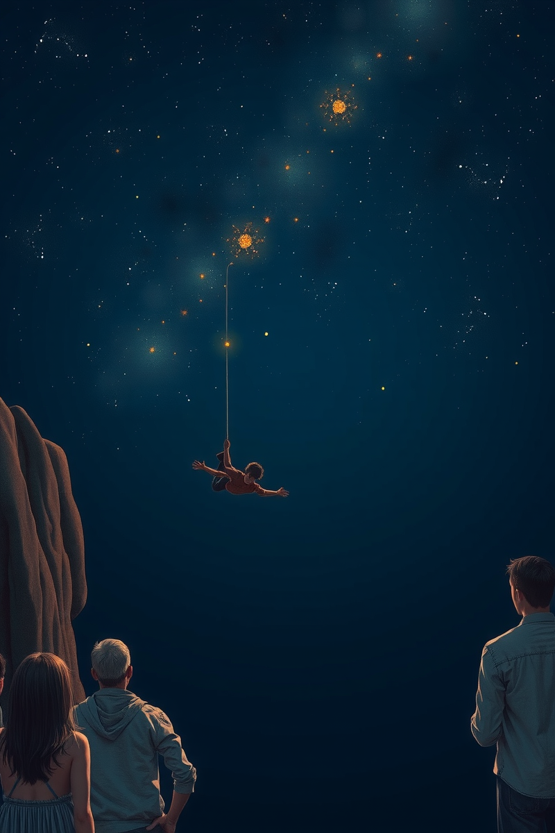 Falling From a Cliff While Everyone Watches