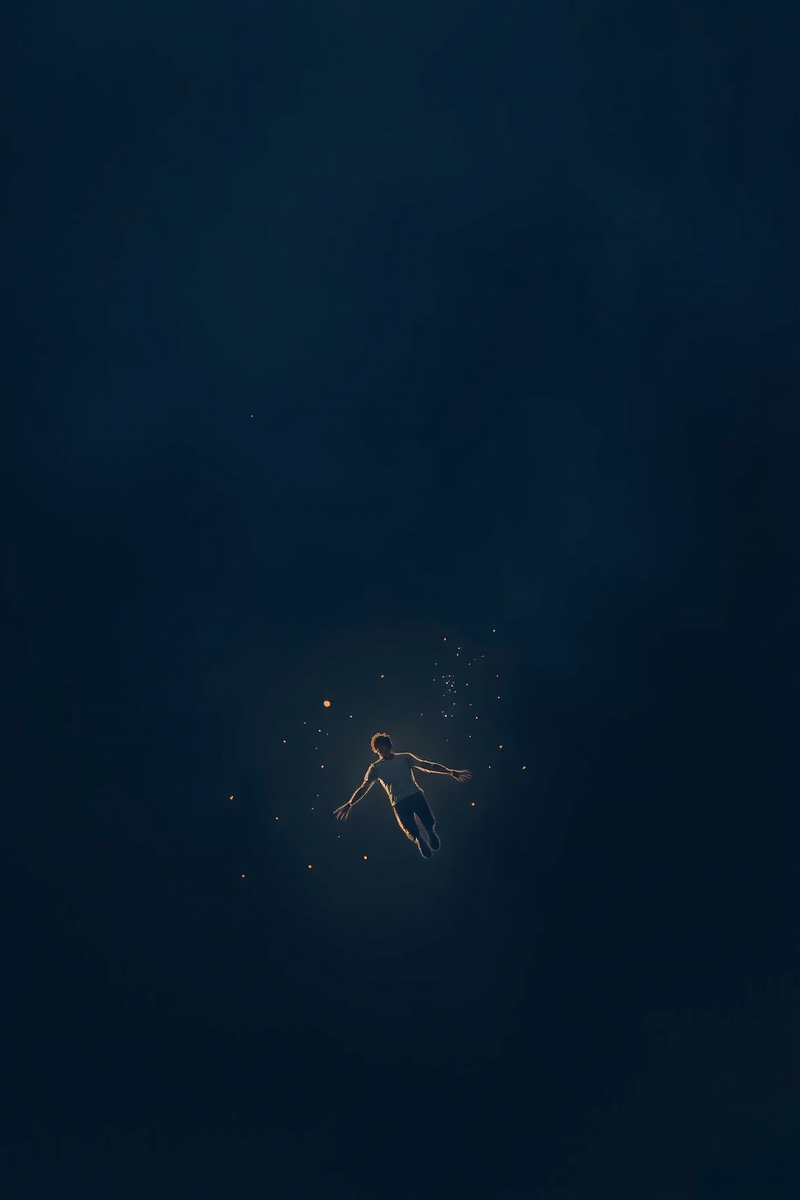Falling Into Darkness And Waking Suddenly