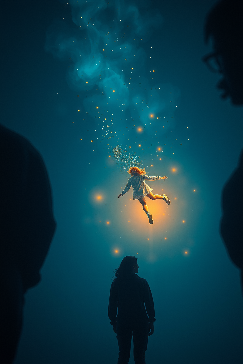 Falling Into Darkness While Everyone Watches