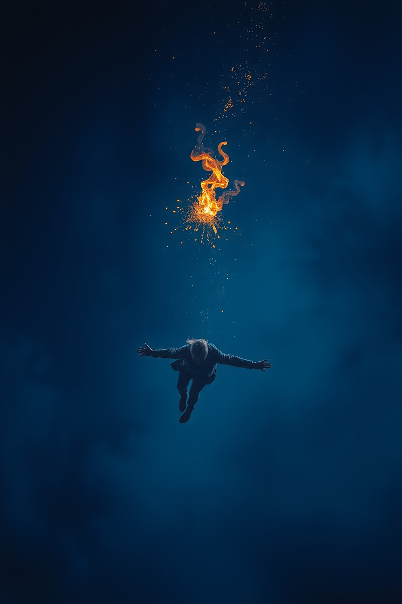 Falling Into Darkness With Panic