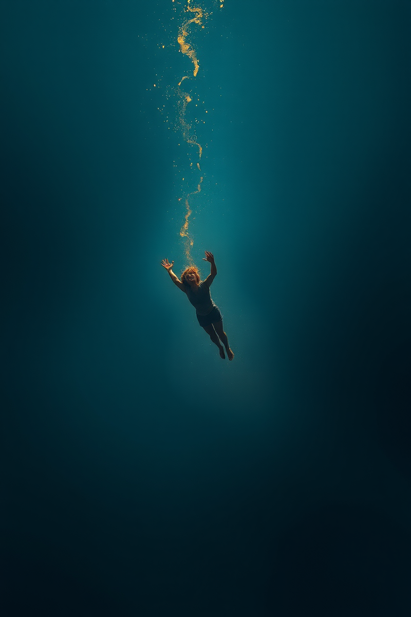 Falling Into Water With Panic