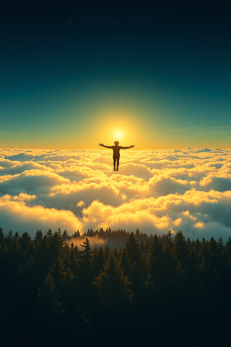 Flying Above a Forest After Becoming Lucid