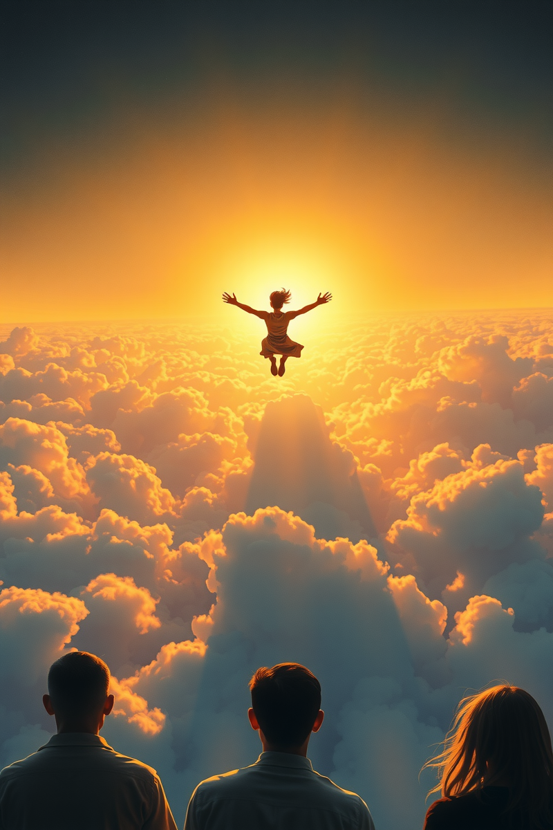Flying Through Clouds While Everyone Watches