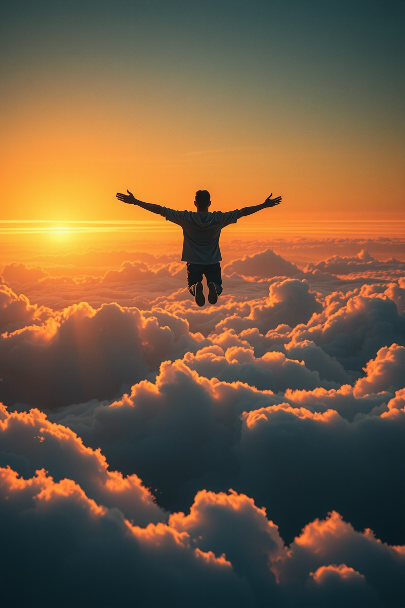 Flying Through Clouds With Fear