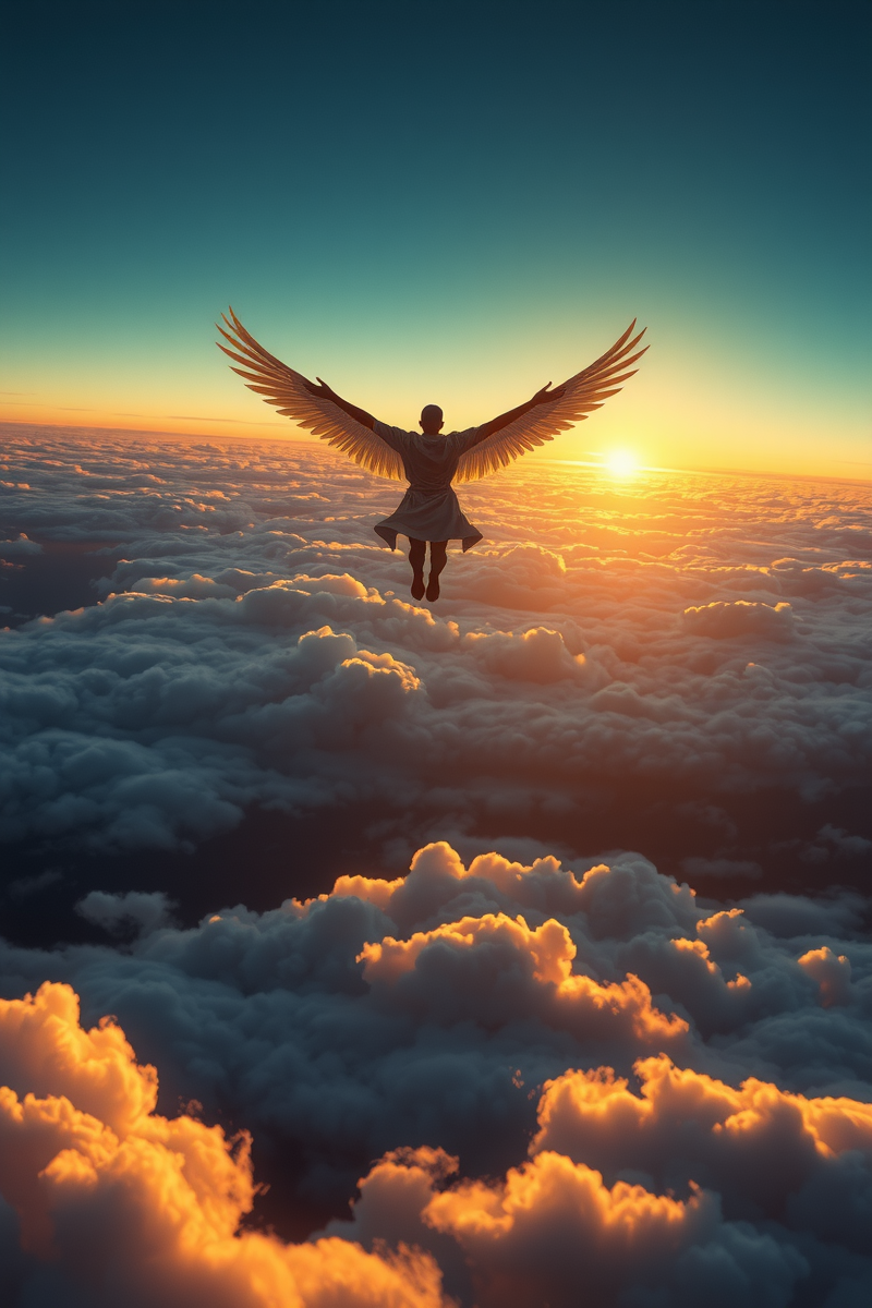 Flying With Wings Over a Familiar Place