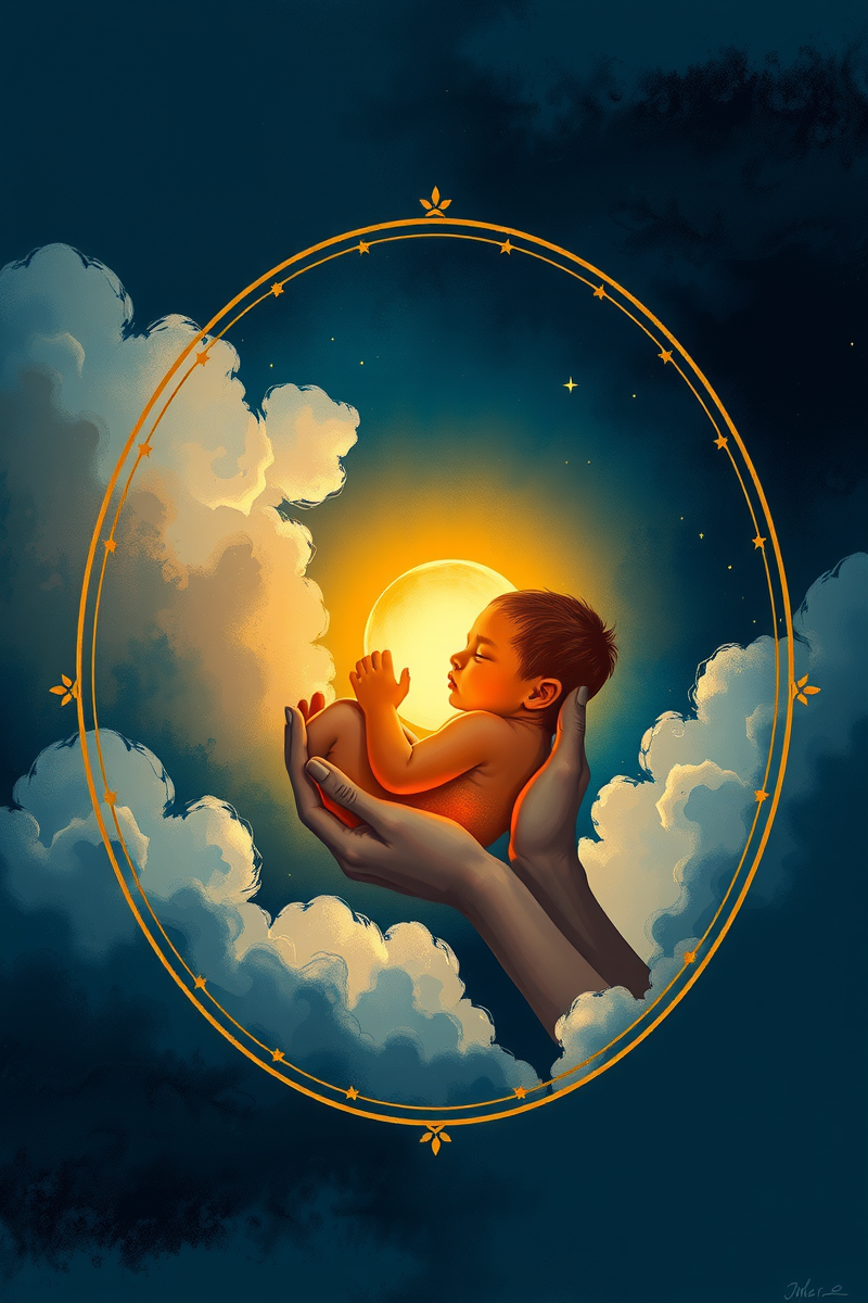 Holding a Newborn