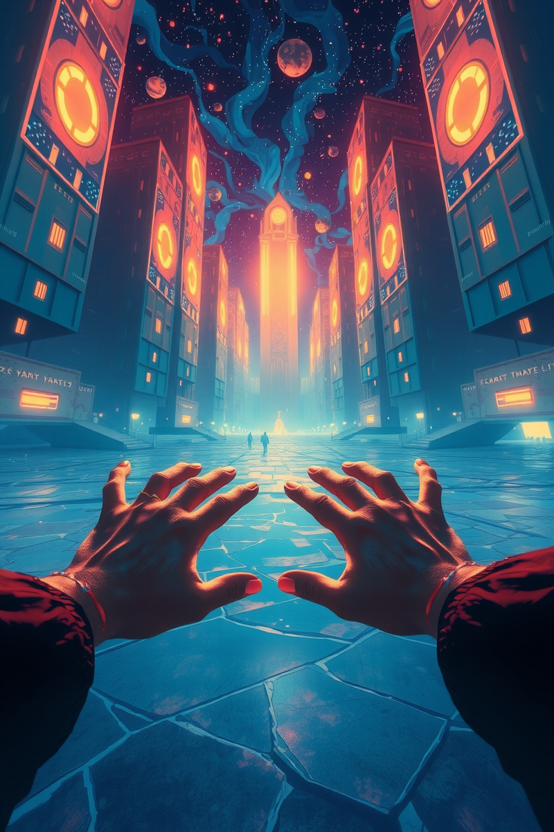 I found myself walking through a place I almost recognized — A Blue Notebook A City Without Signs