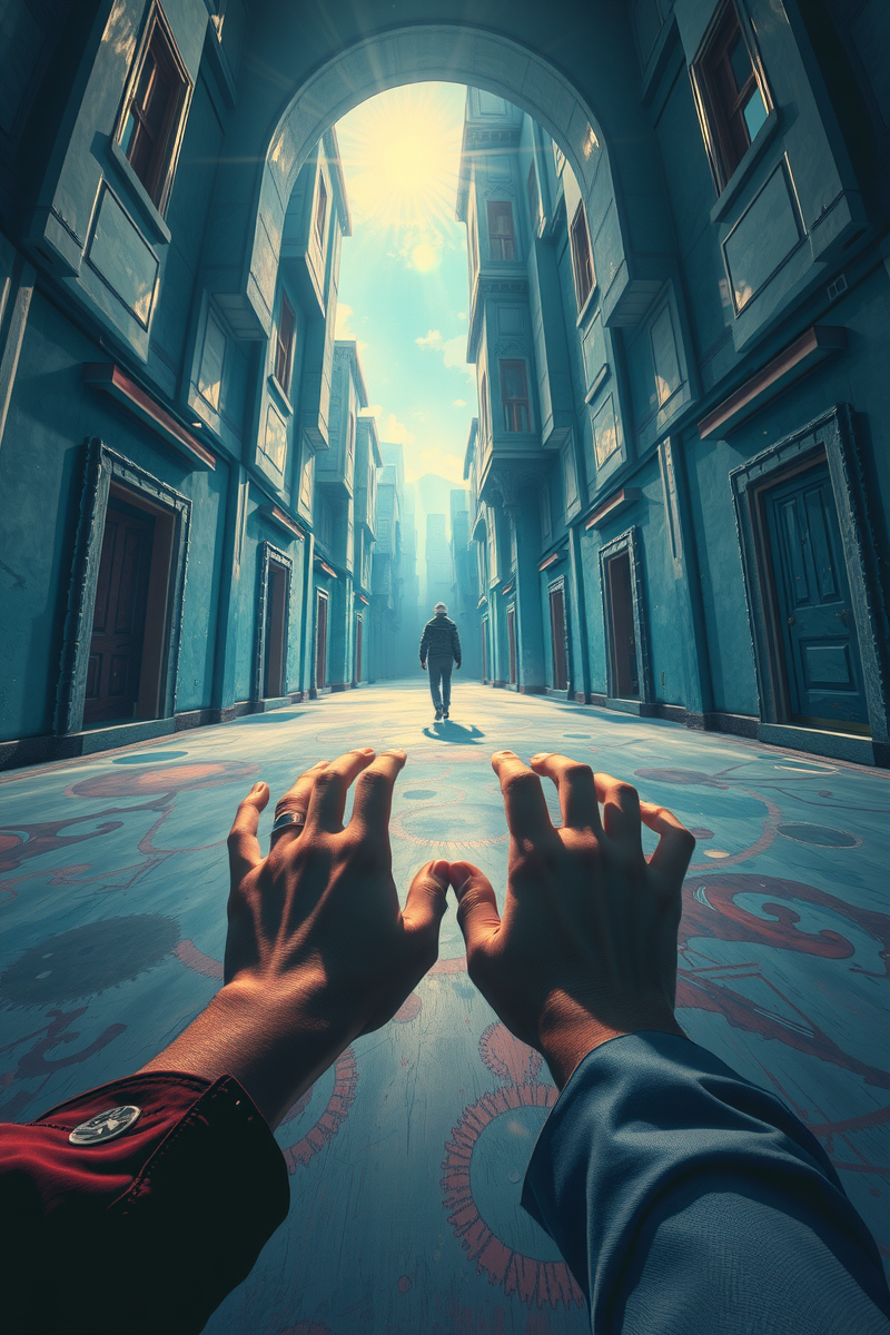 I found myself walking through a place I almost recognized — A Blue Notebook A Hotel With Many Doors