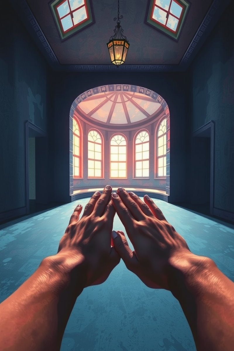 I found myself walking through a place I almost recognized — A Blue Notebook A Room Full Of Windows