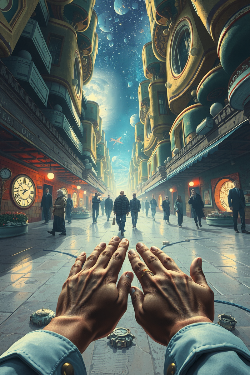 I found myself walking through a place I almost recognized — A Brass Key A Market Of Silent People