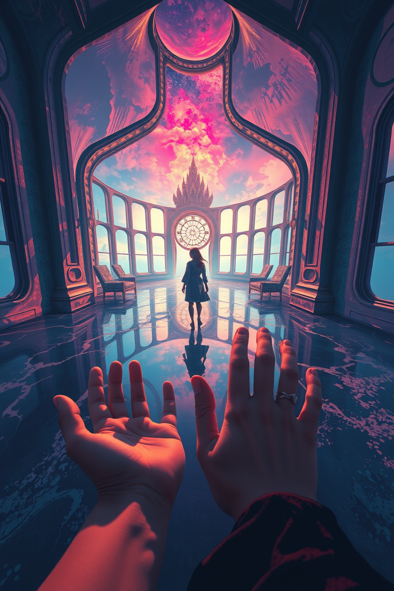 I found myself walking through a place I almost recognized — A Glass Of Water A Room Full Of Windows