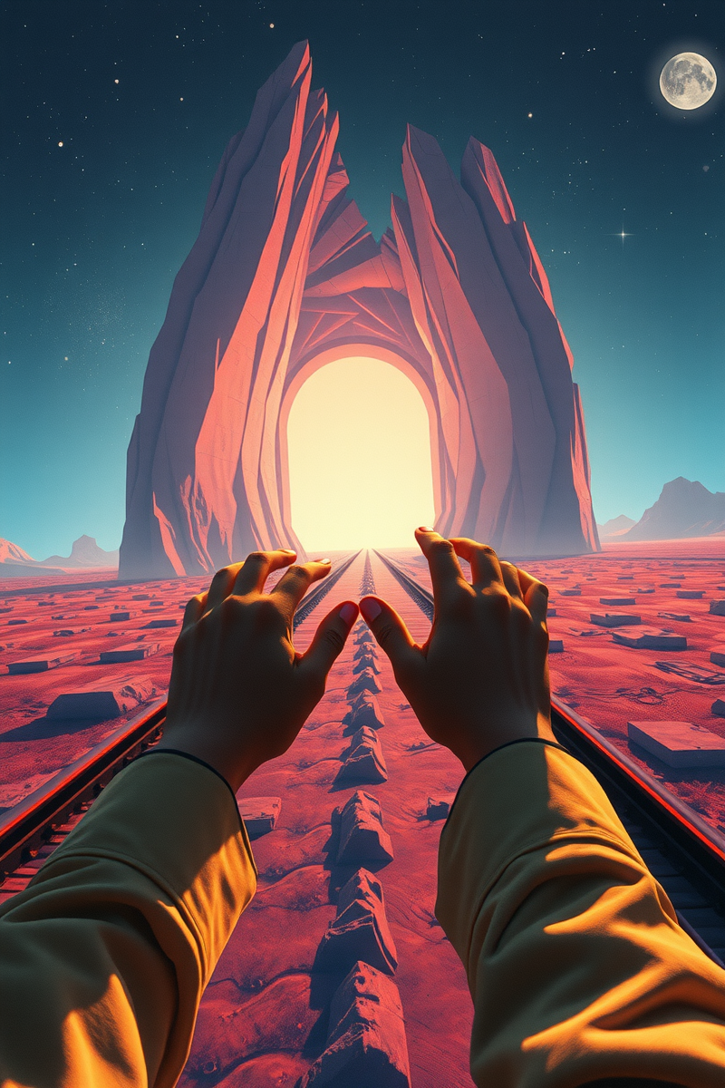 I found myself walking through a place I almost recognized — A Phone With No Signal A Station At Dawn
