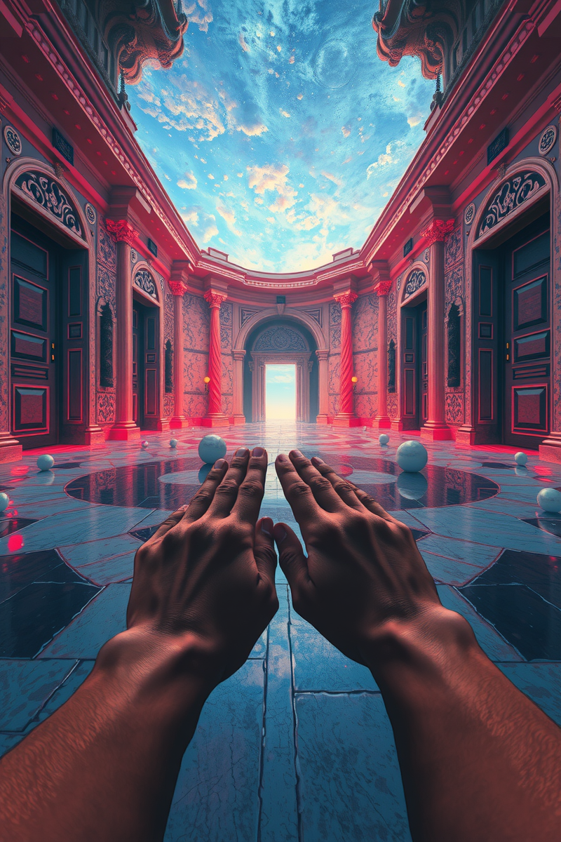 I found myself walking through a place I almost recognized — A Silver Ring A Hotel With Many Doors