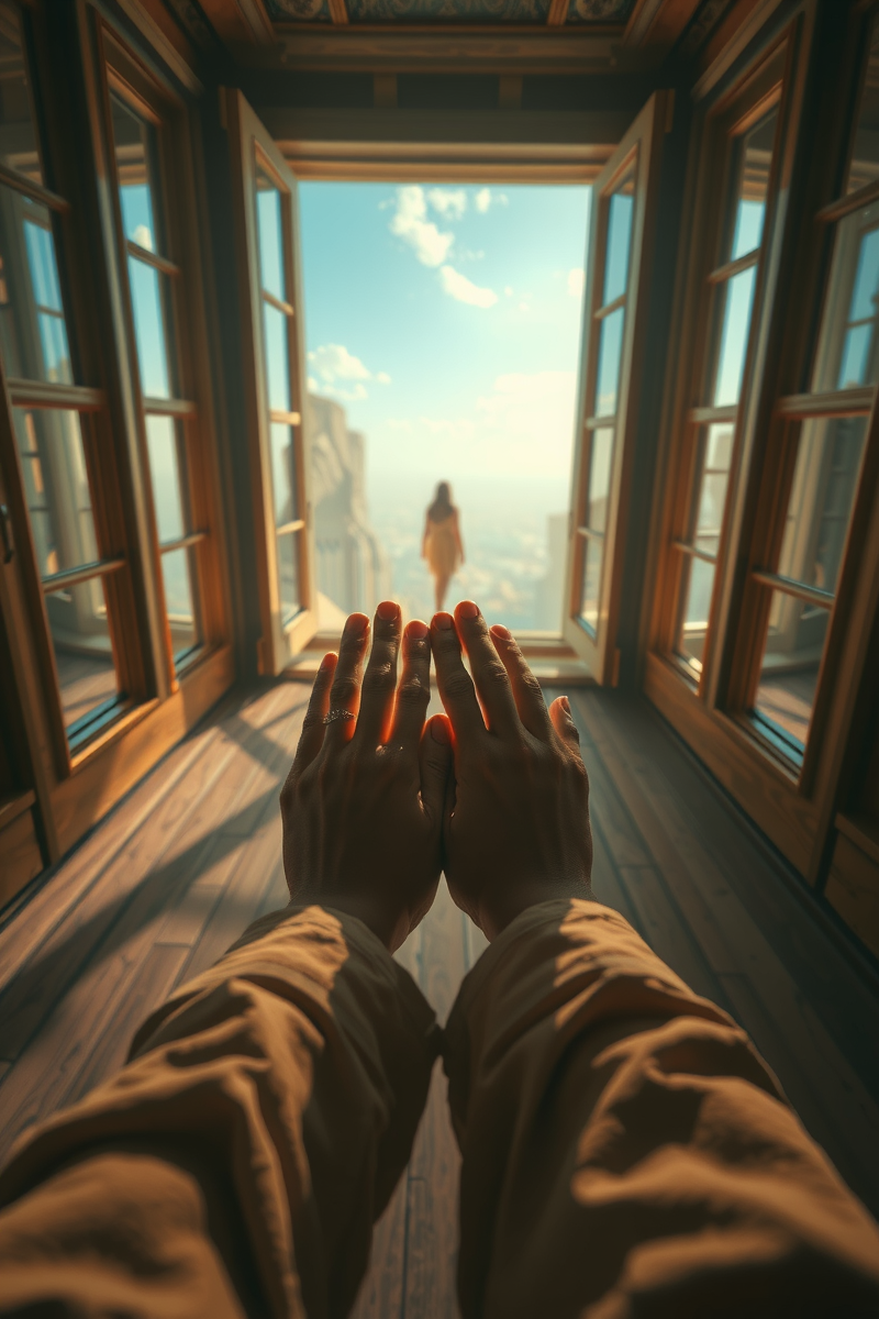I found myself walking through a place I almost recognized — A Small Wooden Box A Room Full Of Windows