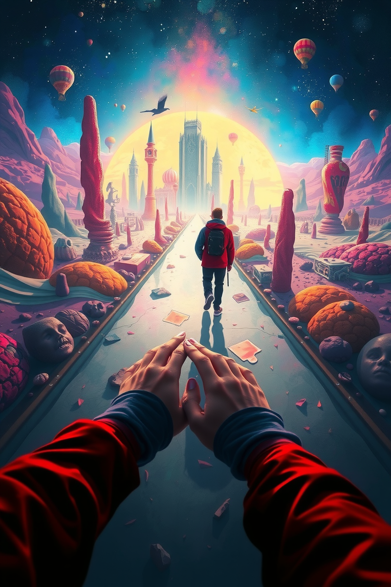 I found myself walking through a place I almost recognized — A Train Ticket A City Without Signs