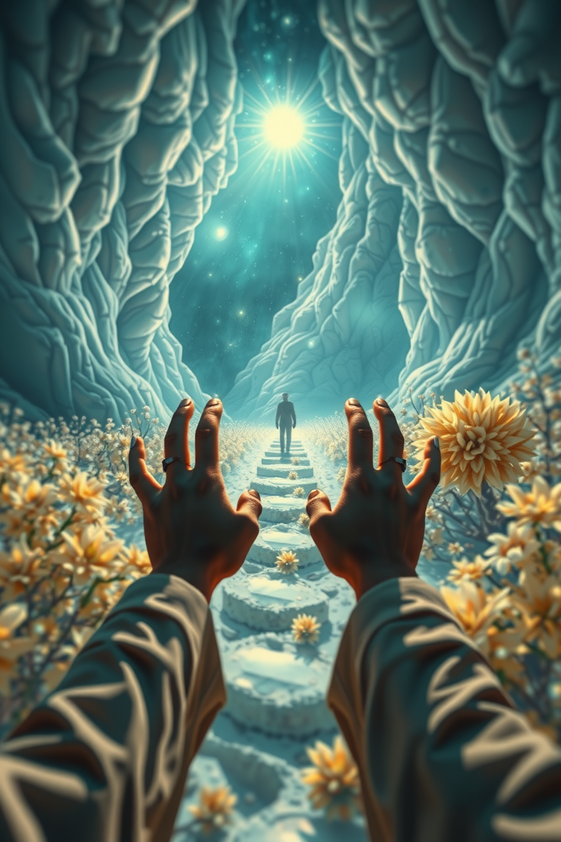 I found myself walking through a place I almost recognized — A White Flower A Quiet House