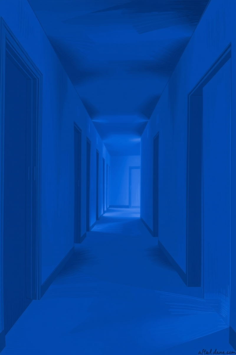 I have had this dream more than once — The Same Blue Room After Arguments