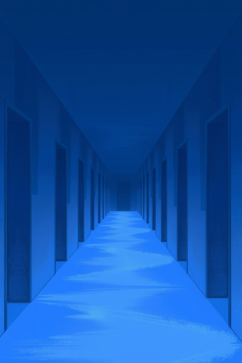 I have had this dream more than once — The Same Blue Room During Stressful Months