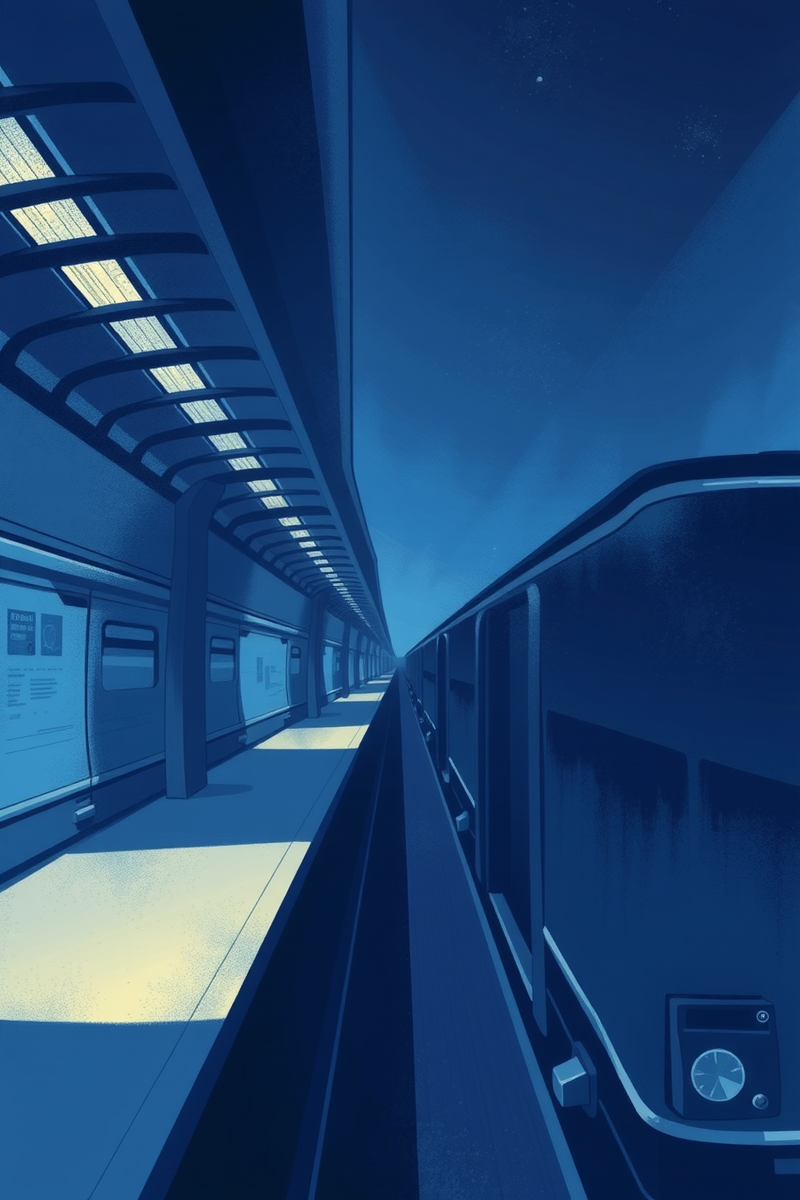 I have had this dream more than once — The Same Train Platform Over Several Years