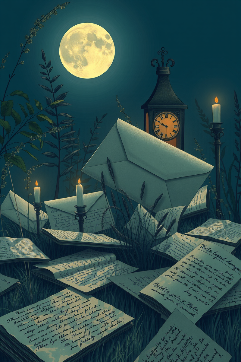 I keep thinking about a dream I had last night — A Clock In The Grass In A Room Full Of Plants