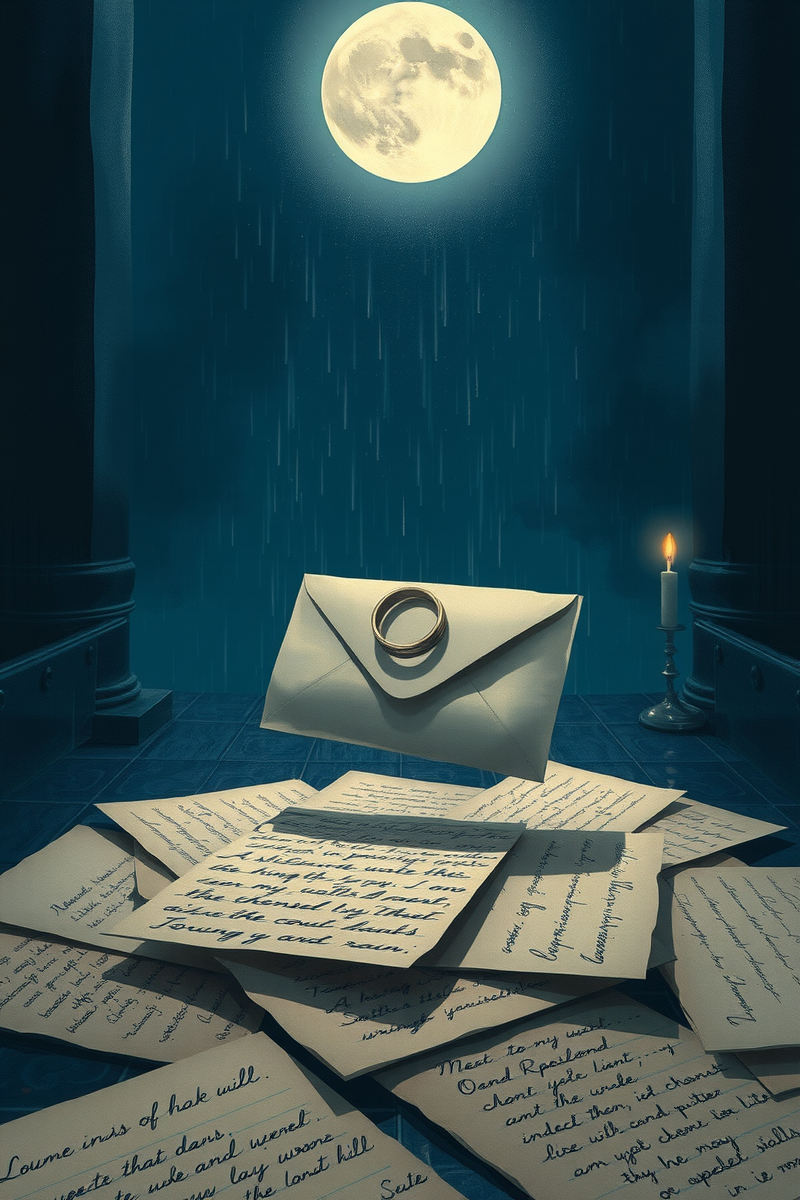 I keep thinking about a dream I had last night — A Ring In Water In A Street After Rain