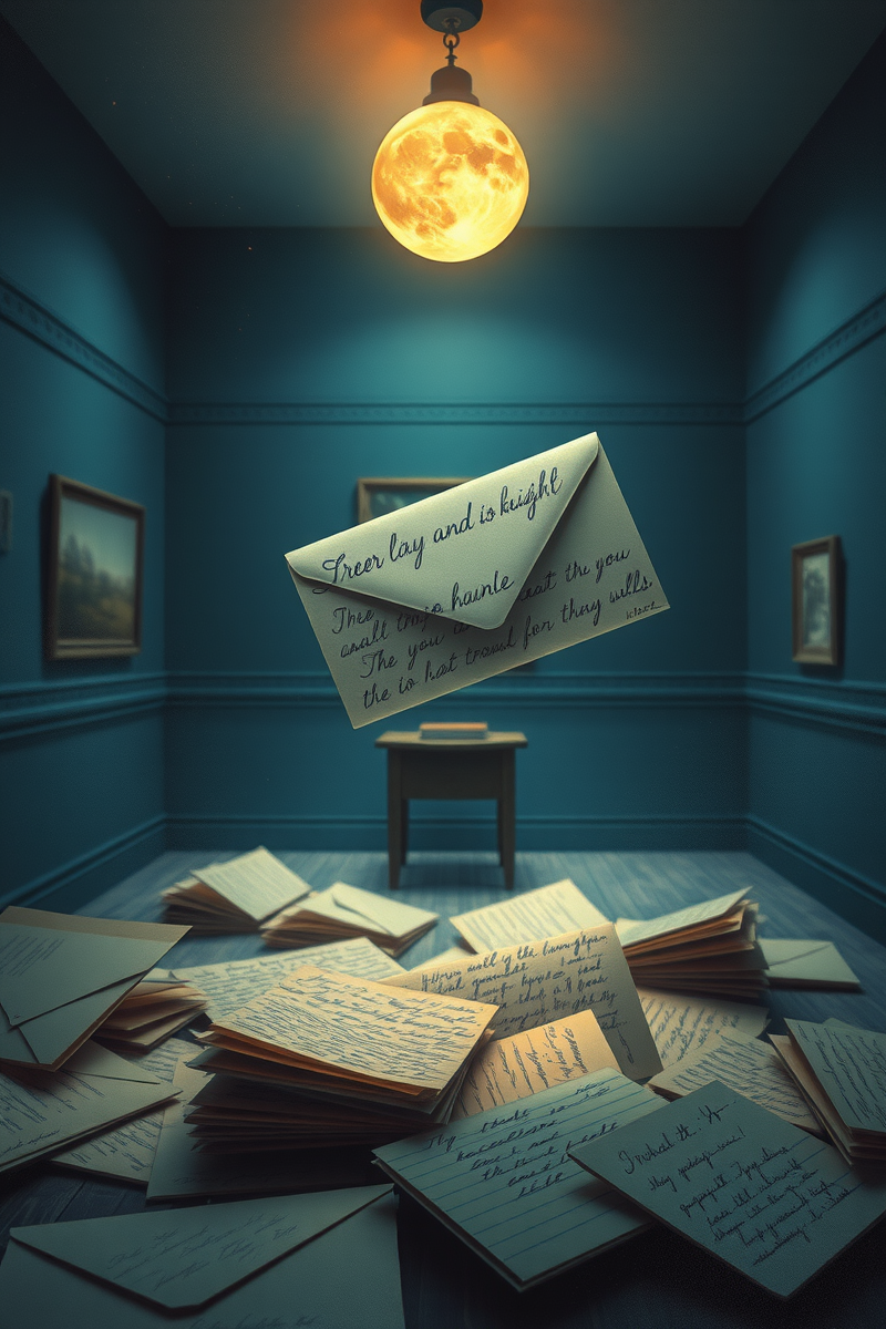 I keep thinking about a dream I had last night — A Sealed Envelope In A Classroom