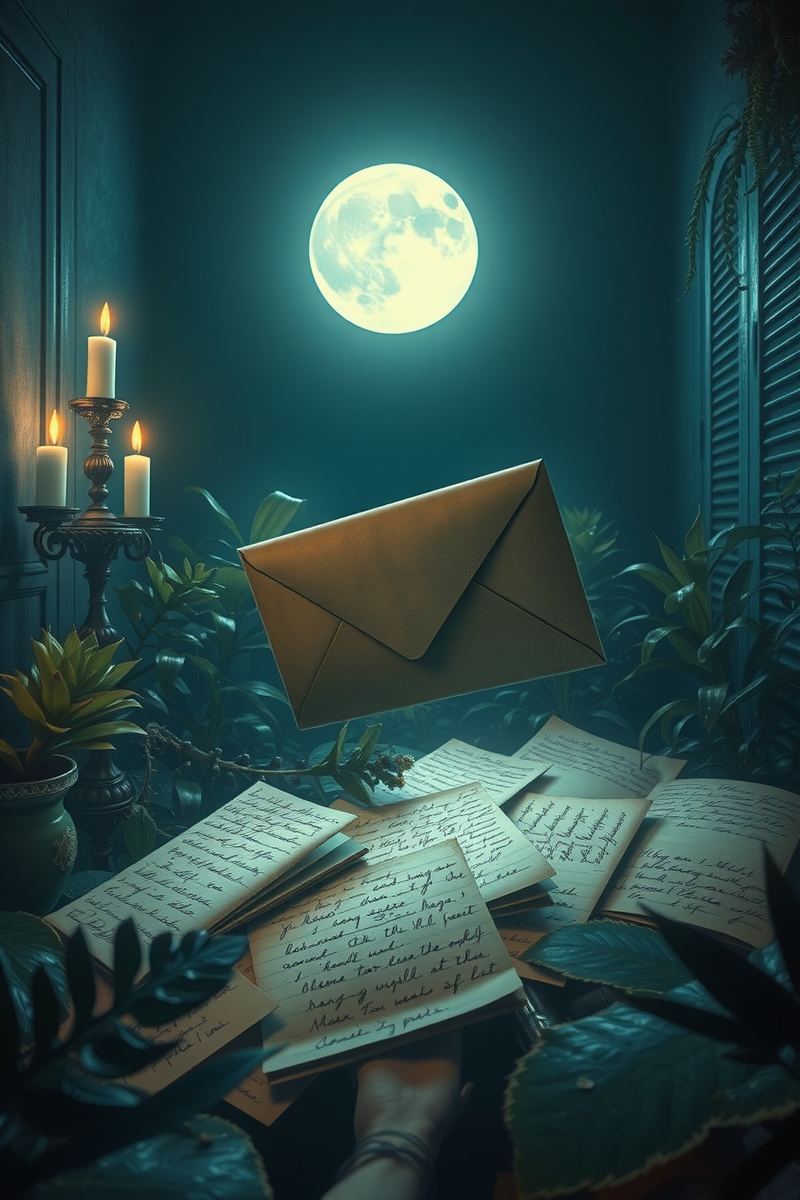 I keep thinking about a dream I had last night — A Sealed Envelope In A Room Full Of Plants