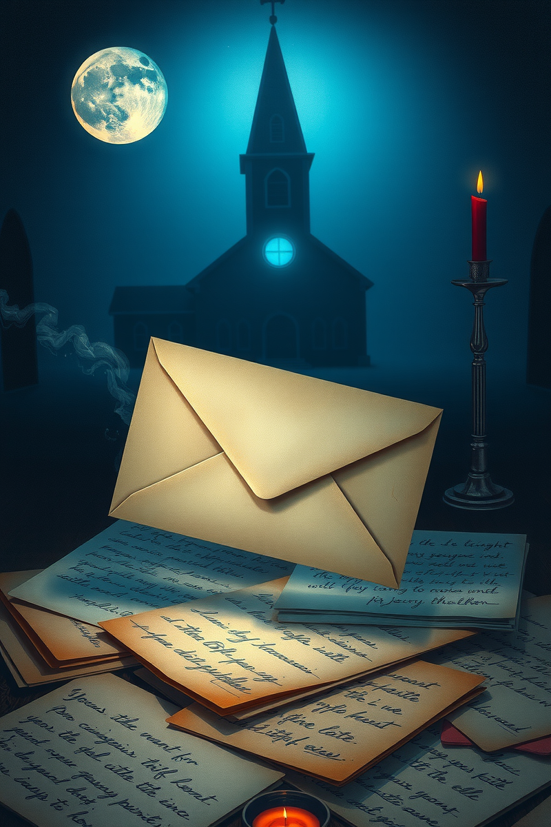 I keep thinking about a dream I had last night — A Sealed Envelope Near An Empty Church