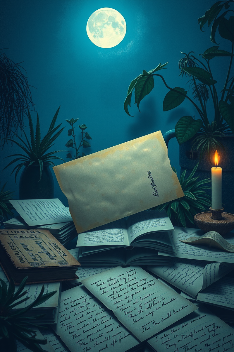 I keep thinking about a dream I had last night — A Train Ticket In A Room Full Of Plants