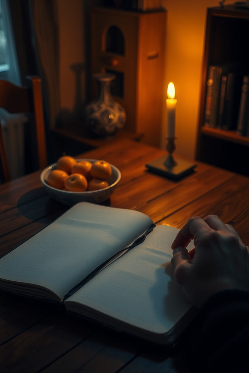 I woke up remembering a hallway — A Bowl Of Fruit After Hearing Rain