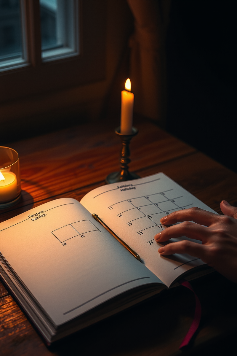 I woke up remembering a hallway — A Calendar During A Nap