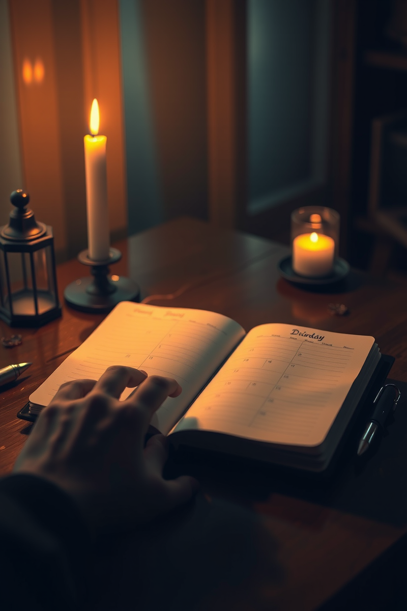 I woke up remembering a hallway — A Calendar On A Quiet Morning