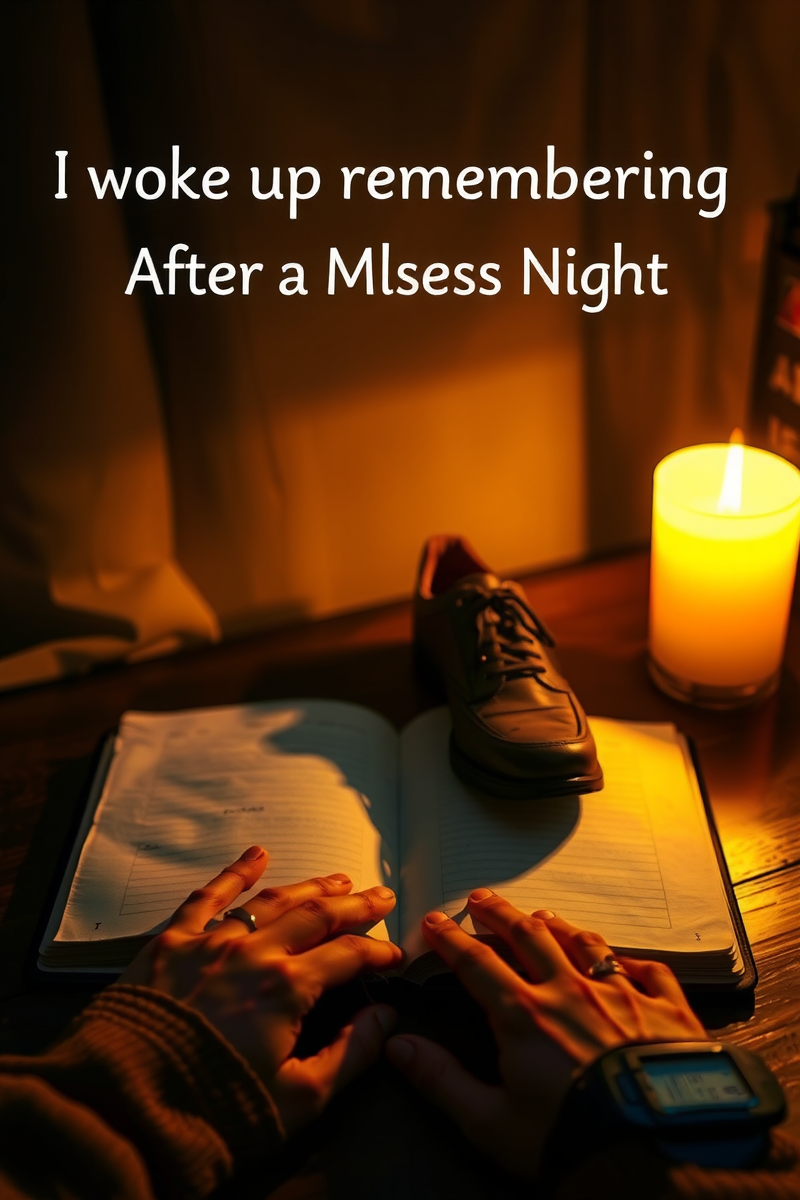I woke up remembering a hallway — A Missing Shoe After A Restless Night