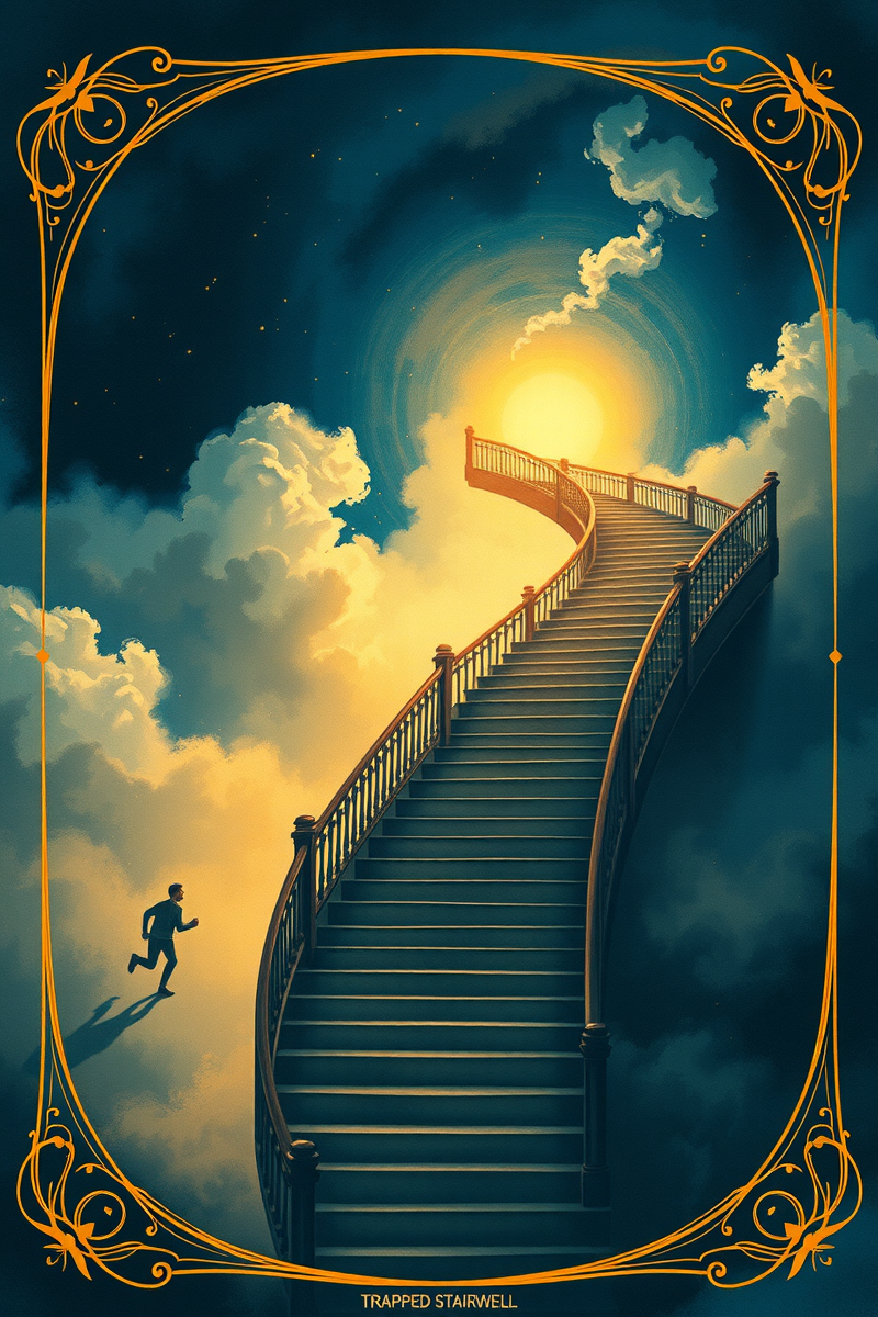 Late and Trapped in a Stairwell